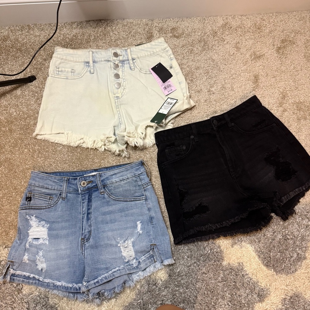 NWT Target/Wild Fable/KanCan Women's Jean Shorts
